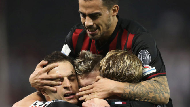 Milan gana la Supercopa de Italia en penales ante Juventus
