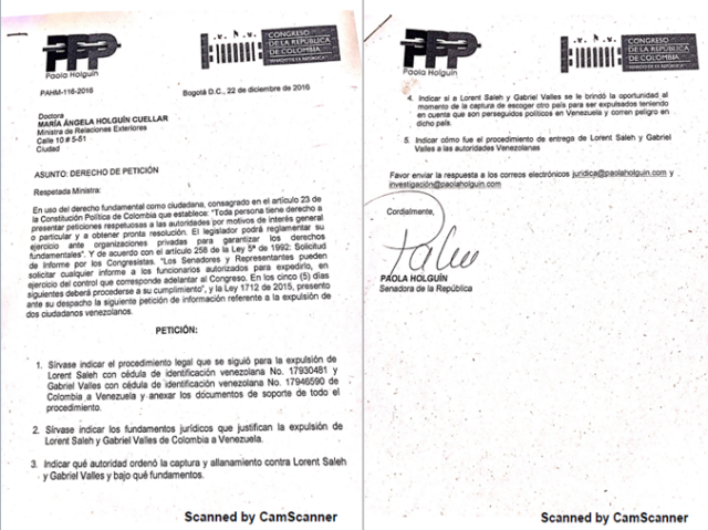 Documento a Colombia 2