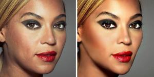 Antes y después del Photoshop: Desde Beyoncé hasta Kim Kardashian