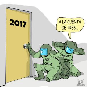 Caricaturas de este martes 03 de enero de 2017