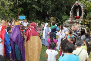 Reyes Magos ofrecieron mensaje de paz y unión a los habitantes de Carrizal