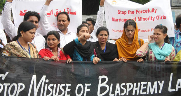 Foto: Protesta contra la Ley de blasfemia en Pakistán / Angulo7