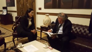 Larissa González denunció ante la OEA violaciones a la Constitución Venezolana