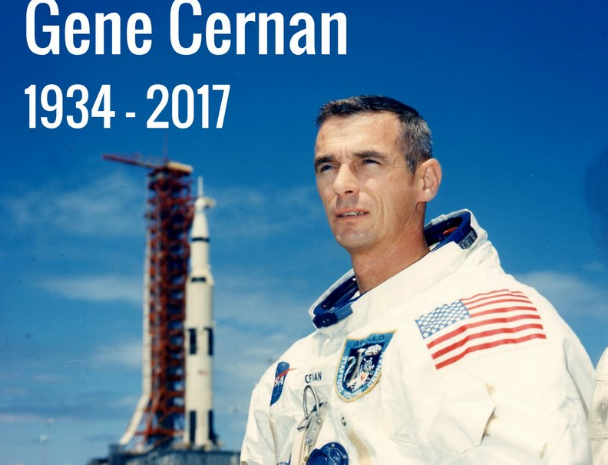 Murió Eugene Cernan, el último astronauta que pisó La Luna