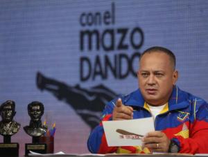 Según Diosdado, serie “El Comandante” fue financiada por exchavistas en EEUU