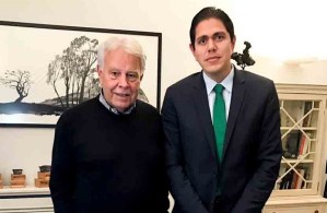 Lester Toledo y Felipe González: No se puede hablar de democracia con presos políticos