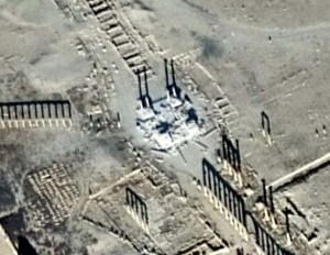 Estado Islámico destruye uno de los monumentos más famosos de la ciudad siria de Palmira (imágenes satelitales)