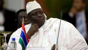 El presidente saliente de Gambia dice a la televisión estatal que dejará el poder