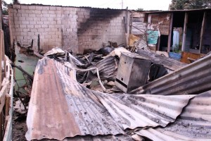 Niña de tres años muere calcinada tras incendiarse su casa en Maracay