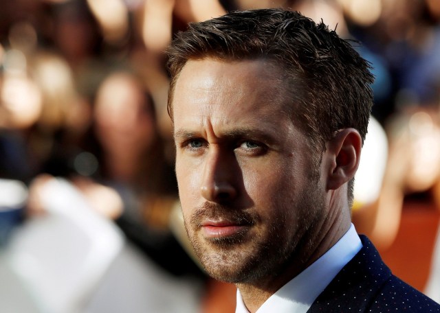 FILE PHOTO: Actor Ryan Gosling arrives on the red carpet for the film "La La Land" during the 41st Toronto International Film Festival (TIFF), in Toronto, Canada, September 12, 2016. REUTERS/Mark Blinch/ File Photo