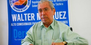 Walter Márquez: CIDH de la OEA solicita reapertura de la frontera