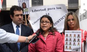 Familiares exigieron liberación inmediata de los 14 PoliChacao