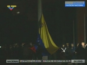 Con izada de la Bandera en el Panteón comenzaron los actos en honor a Ezequiel Zamora