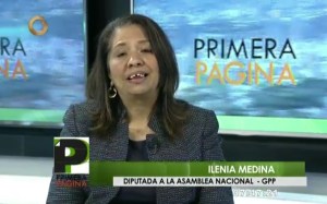 Ilenia Medina “pide cacao” al CNE: Se requiere más tiempo para renovación de partidos