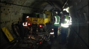 Falla en unidad de mantenimiento del Metro ocasionó retraso en la estación La Rinconada