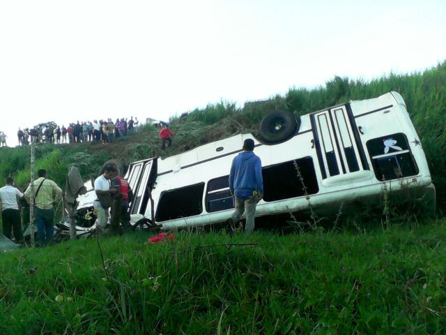 bus accidente