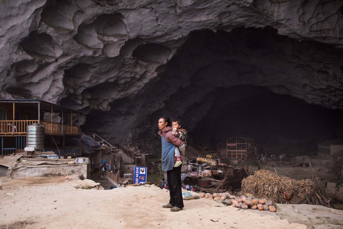 Un pueblo troglodita en China a punto de convertirse en atracción turística (fotos)