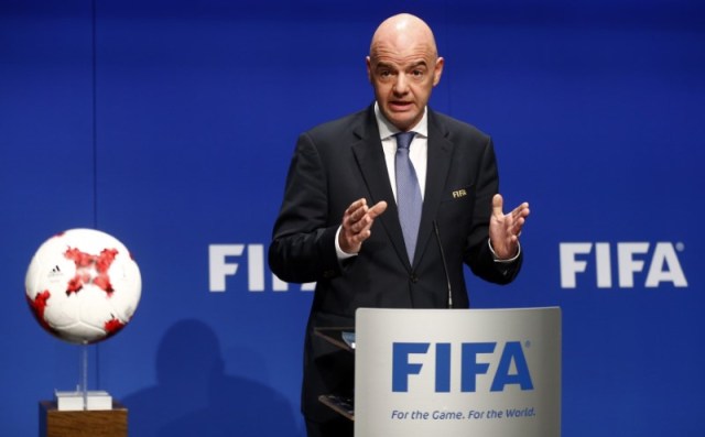 Gianni Infantino, presidente de la Fifa | Foto: Reuters