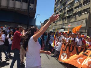 García: La única salida para esta crisis es estar en las calles de manera pacífica y organizada