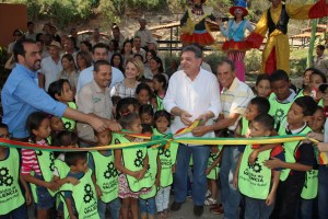 Alcalde Cocchiola inauguró Granja de Contacto en el ZooAquarium Valencia
