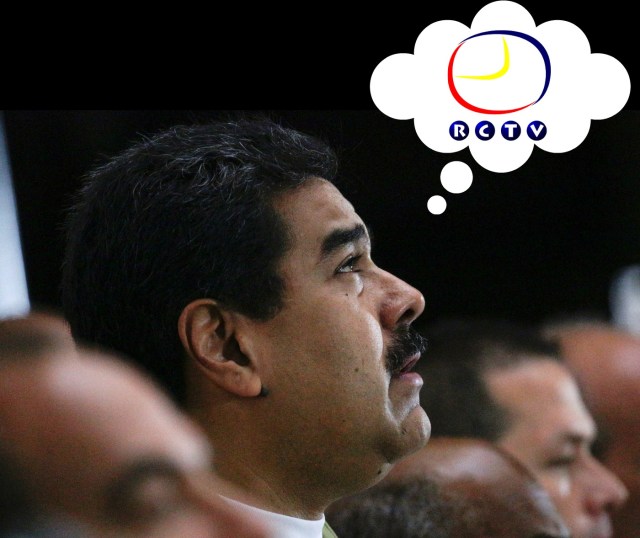 Nicolas Maduro y Rctv