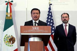 Gobierno mexicano dice que no habló con EEUU del muro en su última reunión