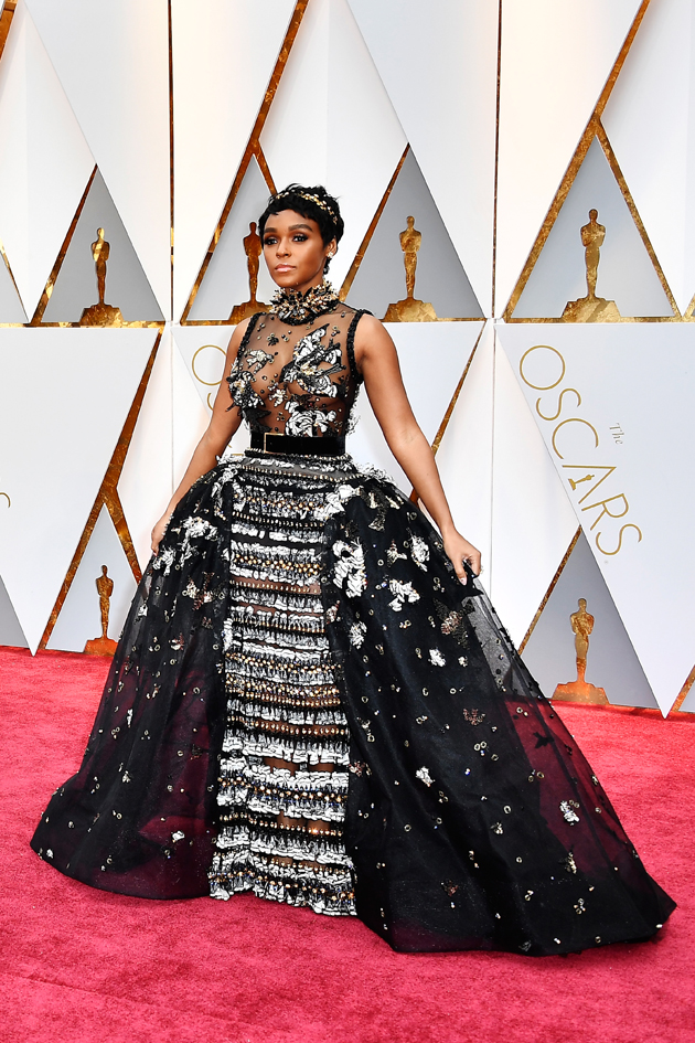 HOLLYWOOD, CA - FEBRUARY 26: Janelle Monae attends the 89th Annual Academy Awards at Hollywood & Highland Center on February 26, 2017 in Hollywood, California. Frazer Harrison/Getty Images/AFP