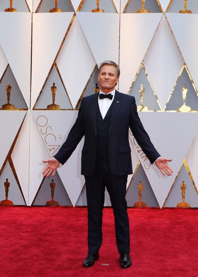 89th Academy Awards - Oscars Red Carpet Arrivals - Hollywood, California, U.S. - 26/02/17 - Actor Viggo Mortensen. REUTERS/Mike Blake