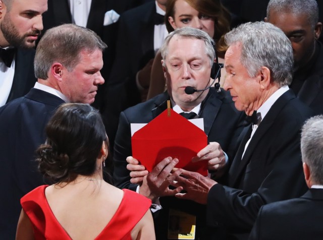 89th Academy Awards - Oscars Awards Show - Hollywood, California, U.S. - 26/02/17 - Warren Beatty looks on during presentation for Best Picture. REUTERS/Lucy Nicholson