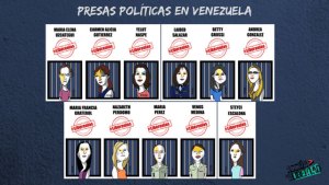 Mujeres se unen por la libertad de las presas políticas en Venezuela
