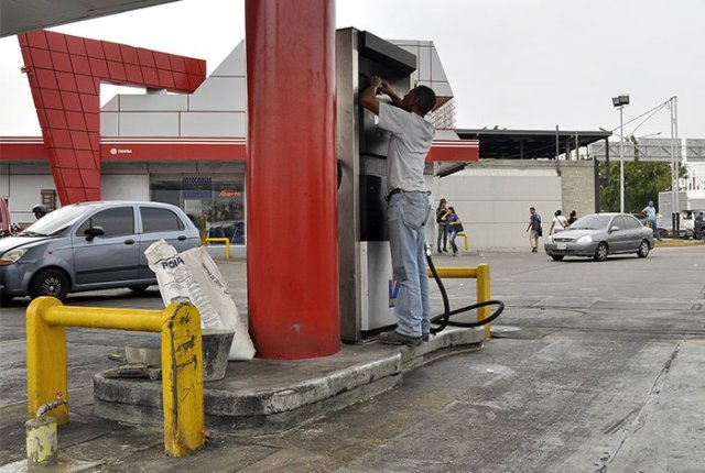 Colas en gasolineras, Barquisimeto, 22 de marzo