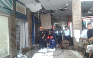 Explosión en centro comercial de Maracaibo dejó unos 40 locales afectados