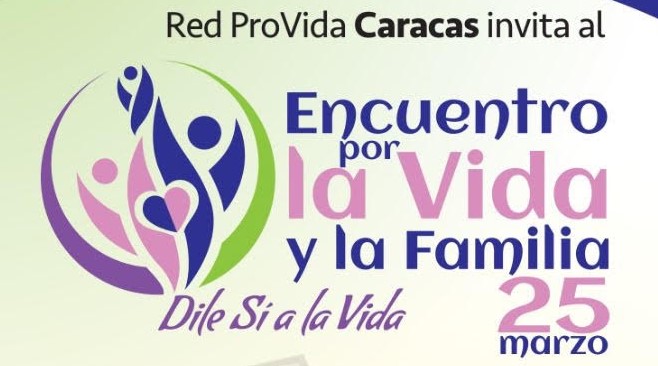 Encuentro por la vida y la familia se realizará este sábado 25 en Caracas