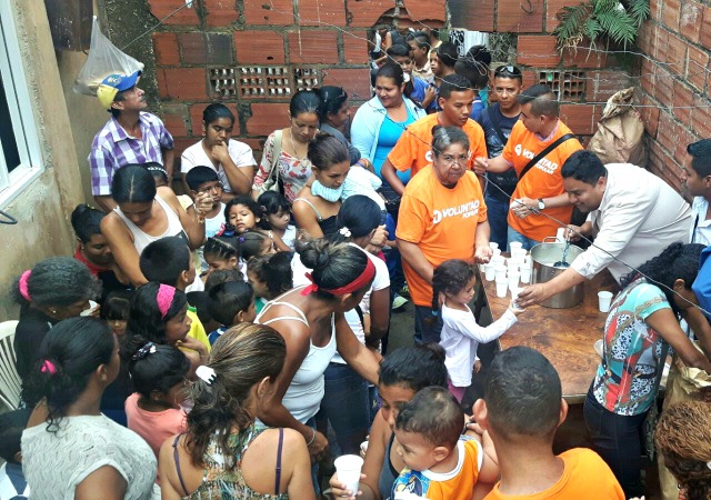 Foto: Voluntad Popular lanza su programa social “Avenazo” / Nota de prensa 
