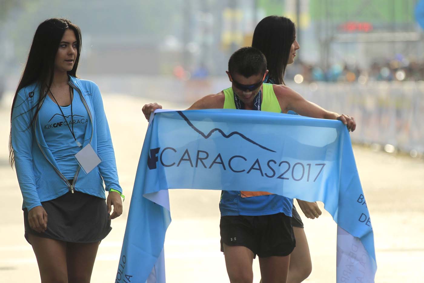 Colombiano José David Cardona gana por tercera vez el Maratón CAF