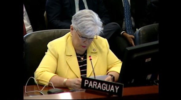 Paraguay increpa a Delcy: ¿Venezuela no es cómplice de la OEA al ocupar una banca?
