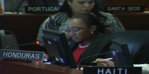 Jamaica en la OEA reiteró el llamado al diálogo para lograr una solución pacífica a la crisis en Venezuela