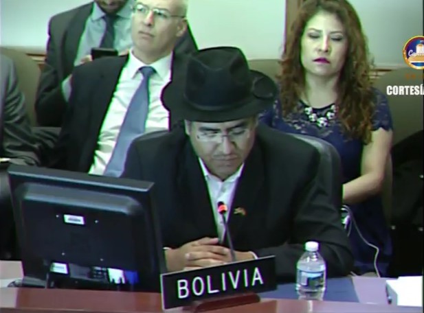 Diego Pary, embajador de Bolivia ante la OEA/ Captura