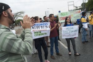 Universitarios de Lara reclaman pasaje estudiantil