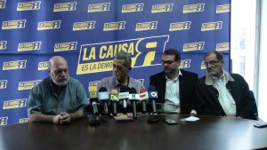 La Causa R alerta a la comunidad internacional sobre las nuevas amenazas de Maduro contra Andrés Velásquez y Américo de Grazia (comunicado)