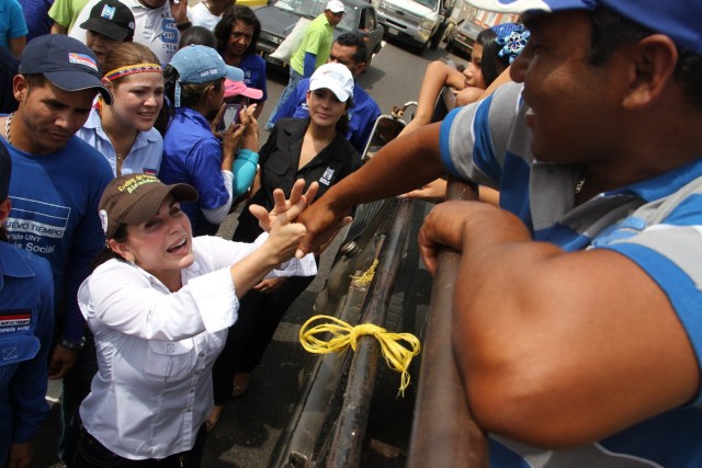 Eveling de Rosales, alcaldesa de Maracaibo y líder UNT. Foto: Prensa Eveling de Rosales