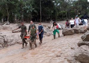 Tragedia en Colombia: Santos eleva a 154 los muertos por avalancha