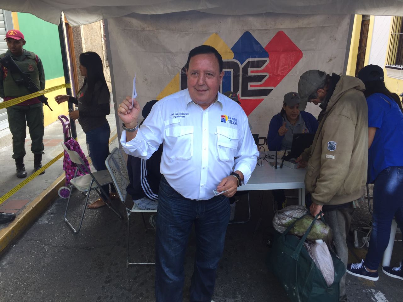 Alcalde José Luis Rodríguez validó por UNT: Vamos a recuperar la democracia