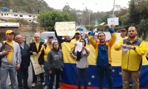 VIDEO: Protestaron en San Antonio de Los Altos tras el “Madurazo” del TSJ
