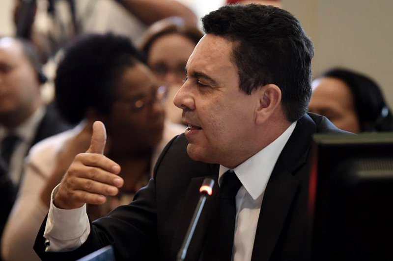 VIDEO: Lo que dijo Samuel Moncada tras el “berrinche” que hizo en la OEA