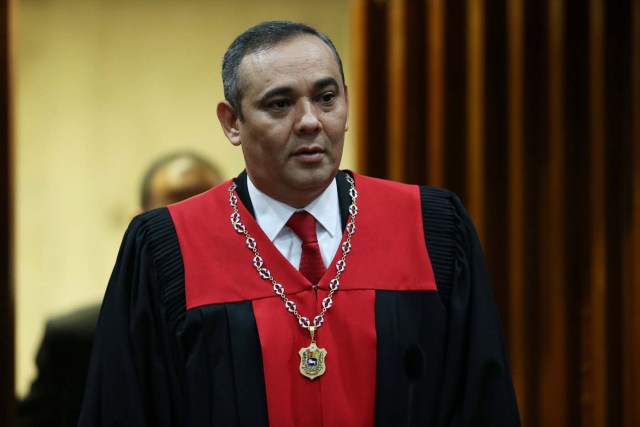 El presidente del TSJ, Maikel Moreno (Foto: Reuters)