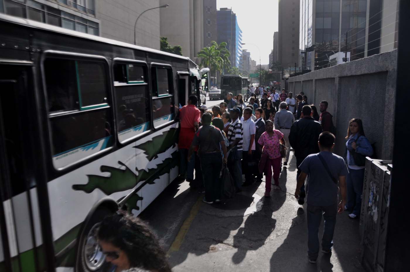 Conductores confirmaron paro de transporte en Caracas #12Jun