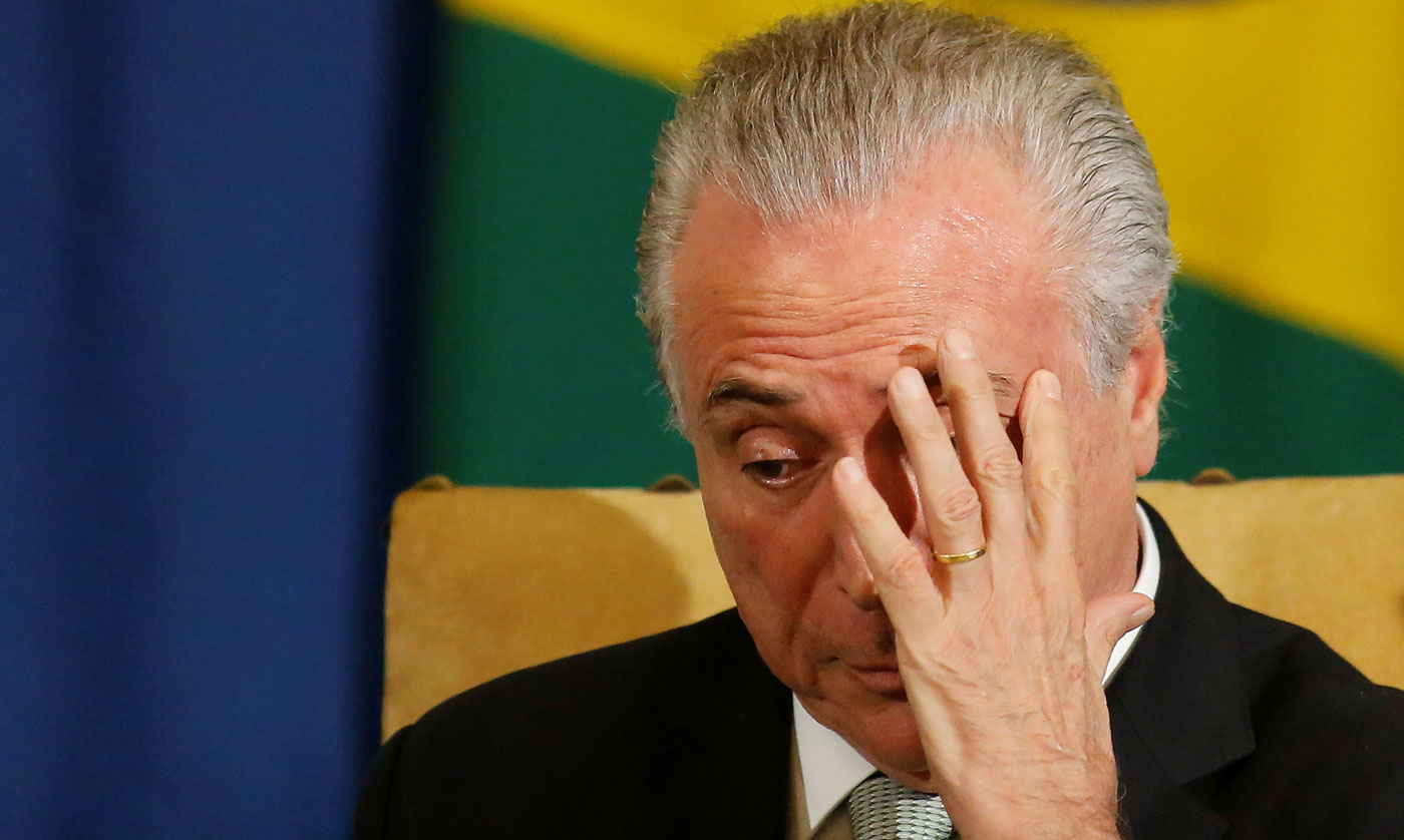 Michel Temer, el primer presidente en ejercicio de Brasil denunciado por delito penal