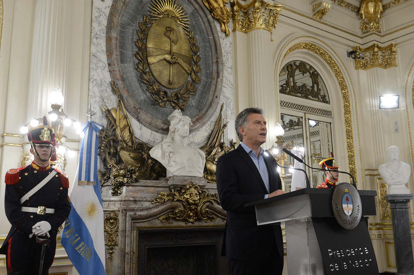 Macri reitera que la  situación en Venezuela es inaceptable
