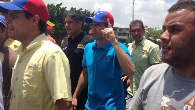Henrique Capriles, Gobernador de Miranda. Prensa Henrique Capriles / Javier Ramírez